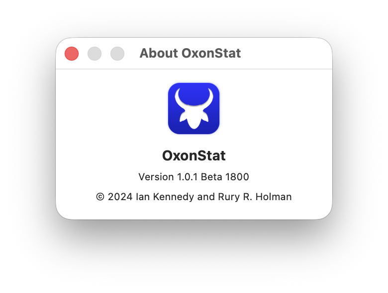 About OxonStat